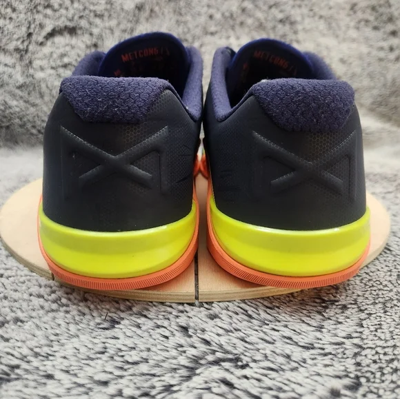 Nike Metcon 6 Royal Blue Coral Yellow Athletic Shoes Men's Size 13 - Picture 6 of 8